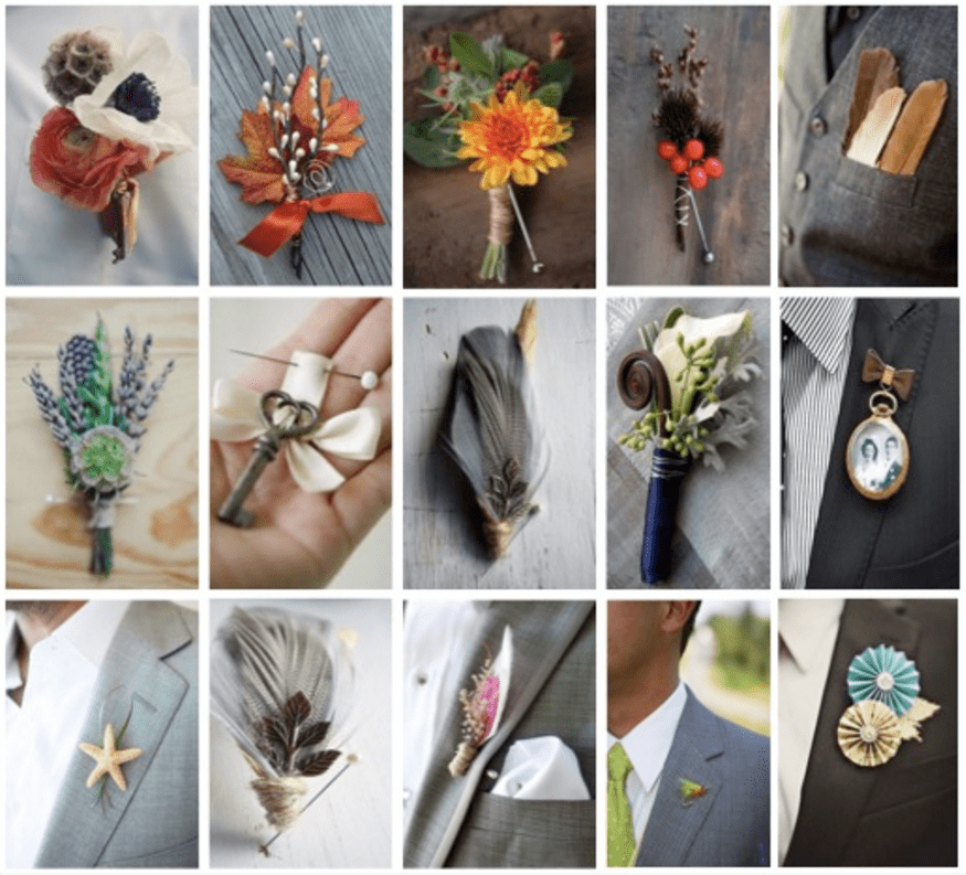 How to Style Wedding Buttonholes Snapdragon