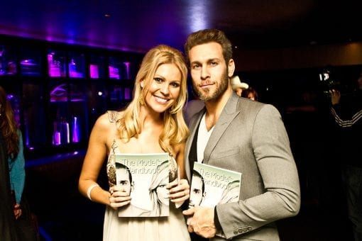 Storm model Fiona Brattle launching her book at a launch event in Mayfair