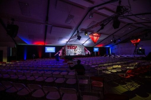 Completed design and build of a corporate brand event