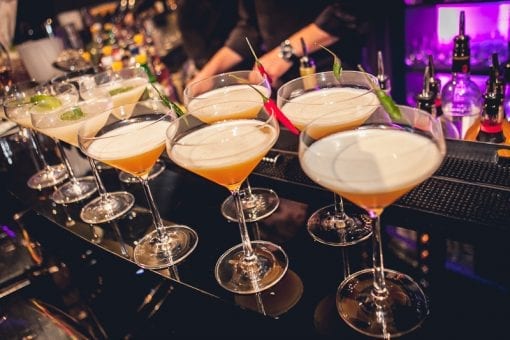 Delicious and fun cocktails for the afterparty at a London event