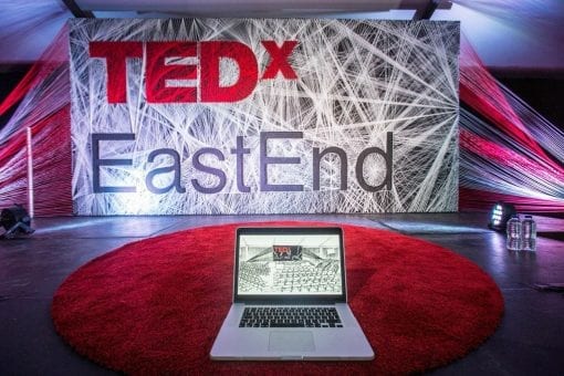 From design to delivery, a TEDx brand event being brought to life