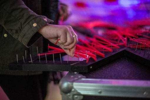 Speaker at a TEDx launch event in the East End