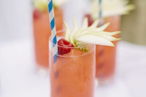 Bespoke mocktails at a private birthday party in London