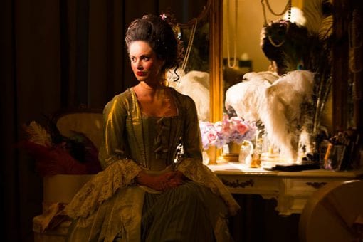 A make up artist dressed in costume for a themed bespoke party in London