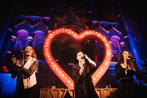Celebrity band at a private Moulin Rouge Party in Mayfair